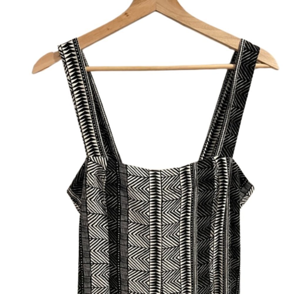 Urban Outfitters Edith Relaxed Square-Neck Wide Leg Jumpsuit Size Medium - Picture 6 of 10